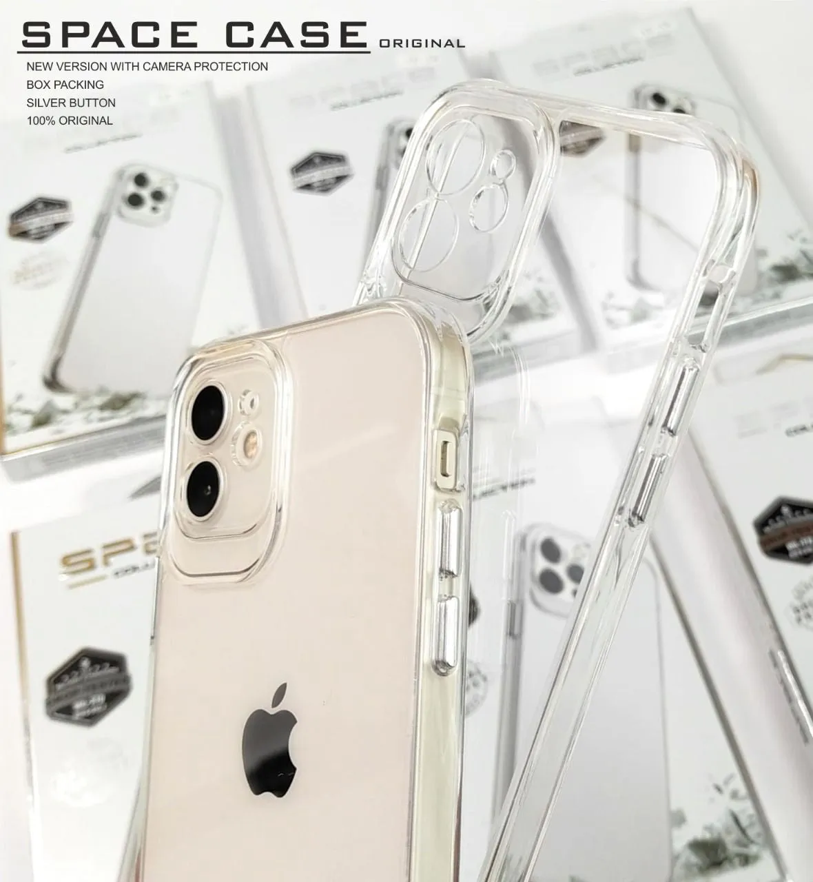 Space Transparent Hard Case For Redmi