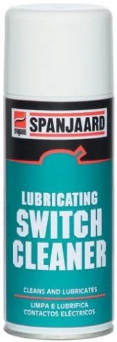 Spanjaard Lubricating Switch Cleaner 400ml Aerosol