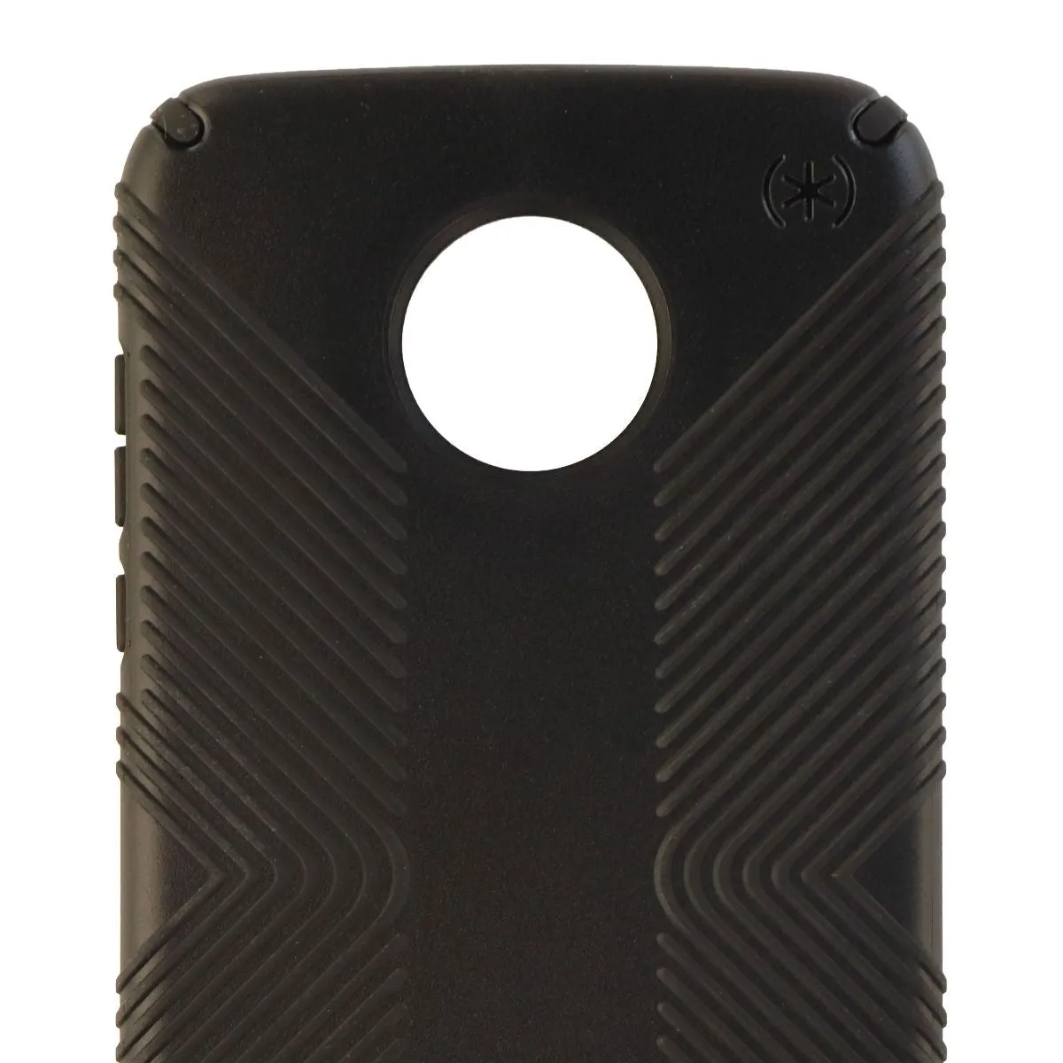 Speck Presidio GRIP Series Protective Case Cover for Moto Z2 Play - Black