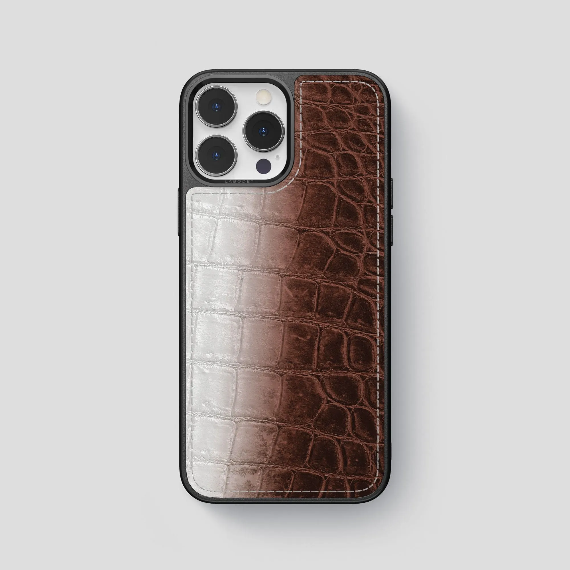 Sport Case For iPhone 15 Pro Max In Himalayan Crocodile