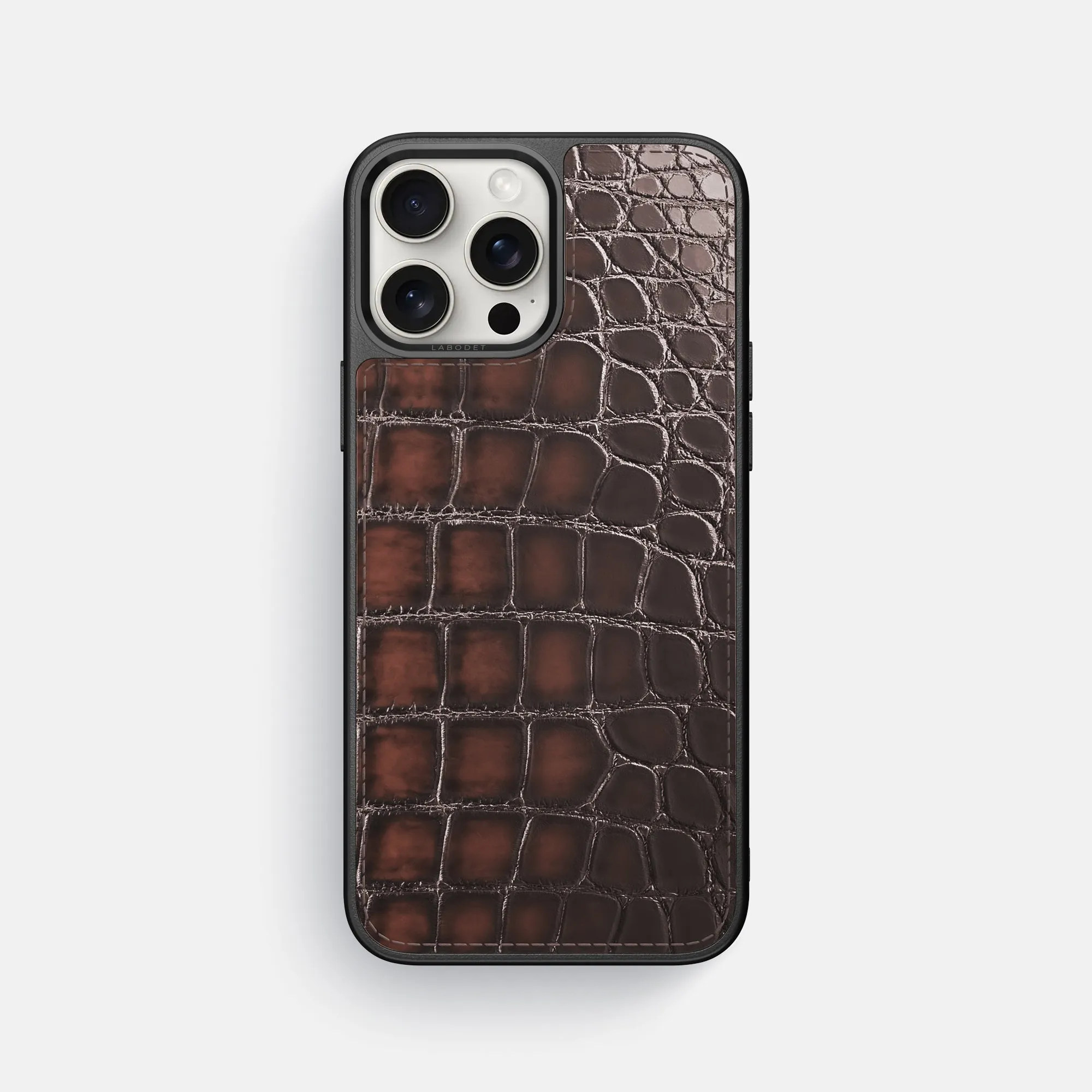 Sport Case For iPhone 16 Pro Max In Patina Alligator