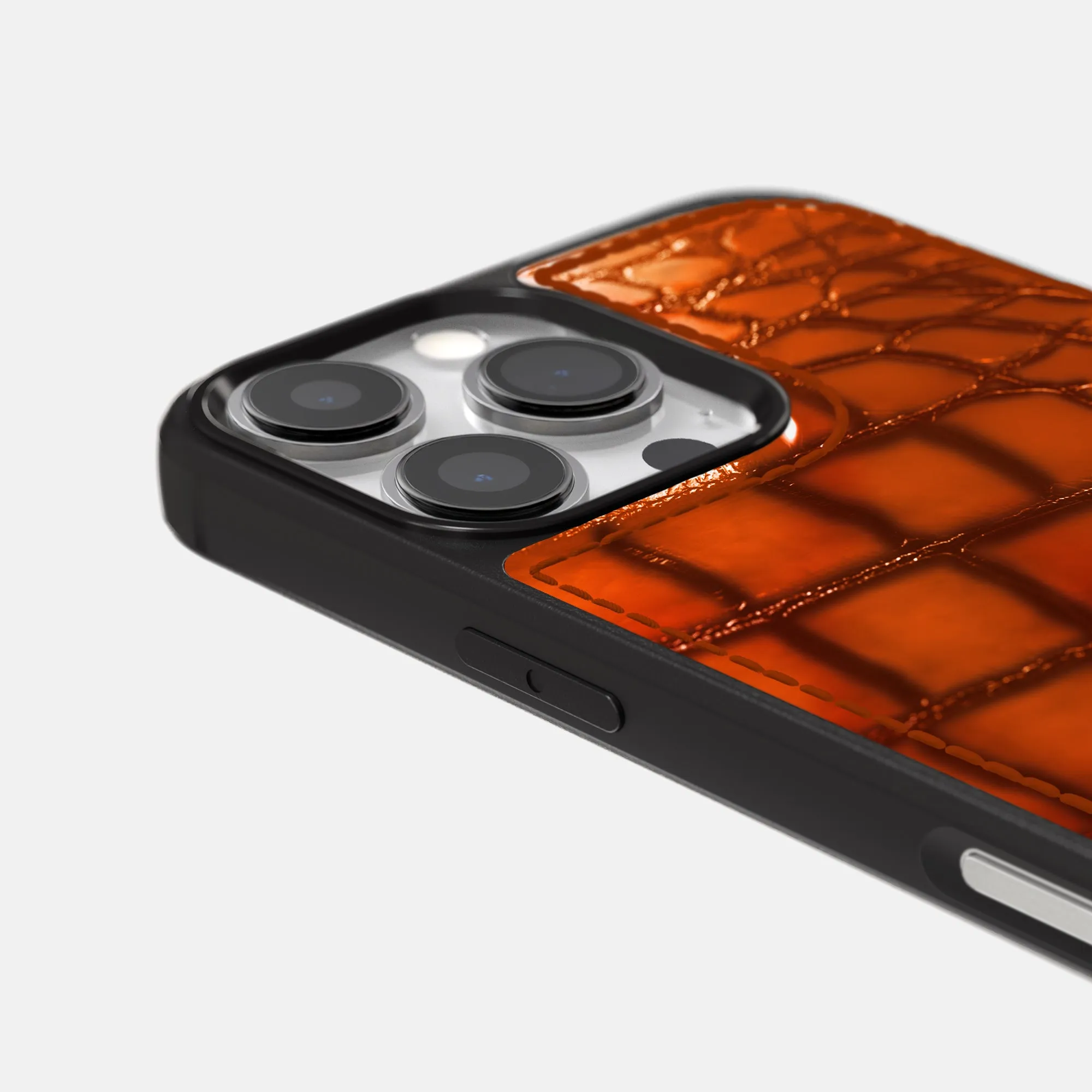 Sport Case For iPhone 16 Pro Max In Patina Alligator