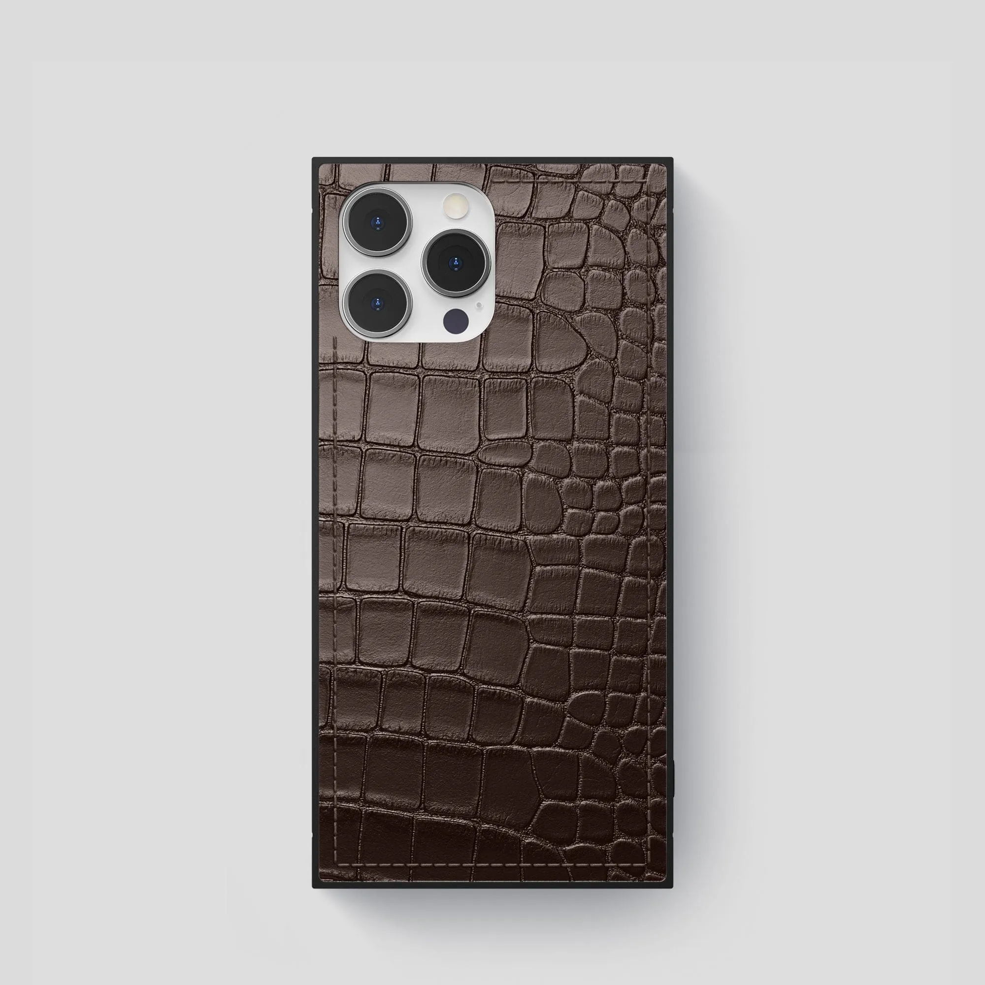 Square Case For iPhone 13 Pro In Alligator