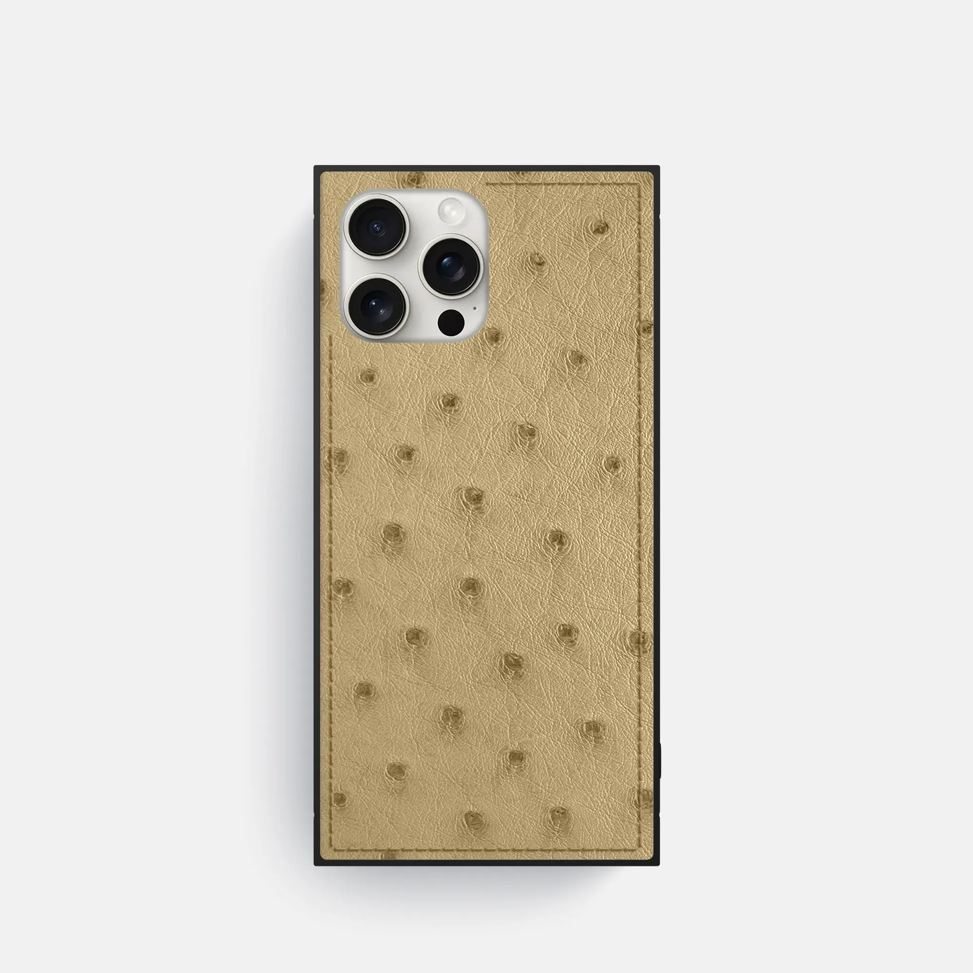 Square Case For iPhone 16 Pro In Ostrich