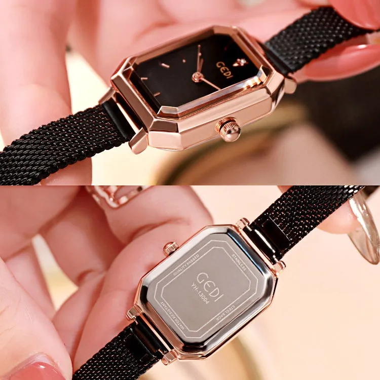 Square Mesh Strap Leisure Women's Watch