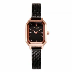 Square Mesh Strap Leisure Women's Watch