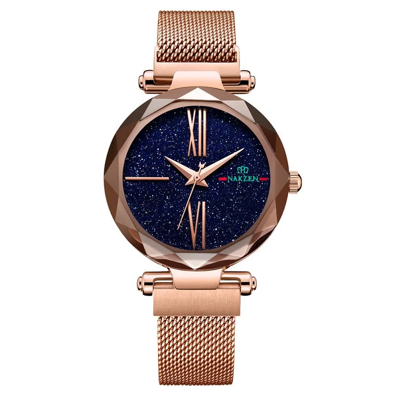 Starry Dial Magnetic Strap Women's Watch