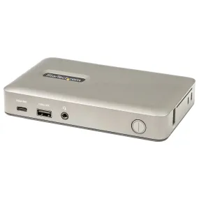 Startech.Com Usb C Dock, Usb-C To Displayport 4K 30Hz Or Vga, Mini Usb-C Laptop Docking Station With 65W Power Delivery