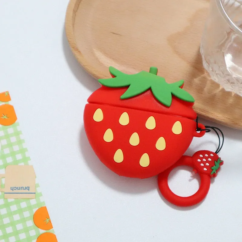 Strawberry AirPods Case