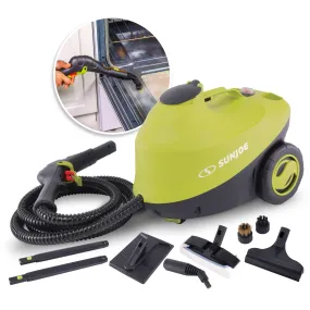 Sun Joe STM30E Heavy-Duty Multi-Purpose Steam Cleaner | 212-Degree Steam Blast at 50-PSI | 35-Second Rapid Heating | Chemical-Free Cleaning Safely Kills Germs   Sanitizes Surfaces | 8-Piece Accessory Kit