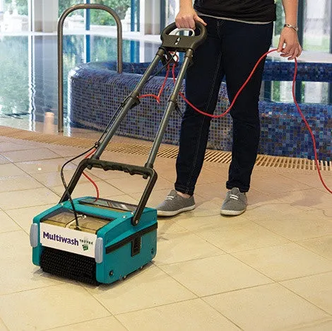 Surescrub Multiwash 340PB BATTERY Powered Compact Floor Scrubber With Solution Pump