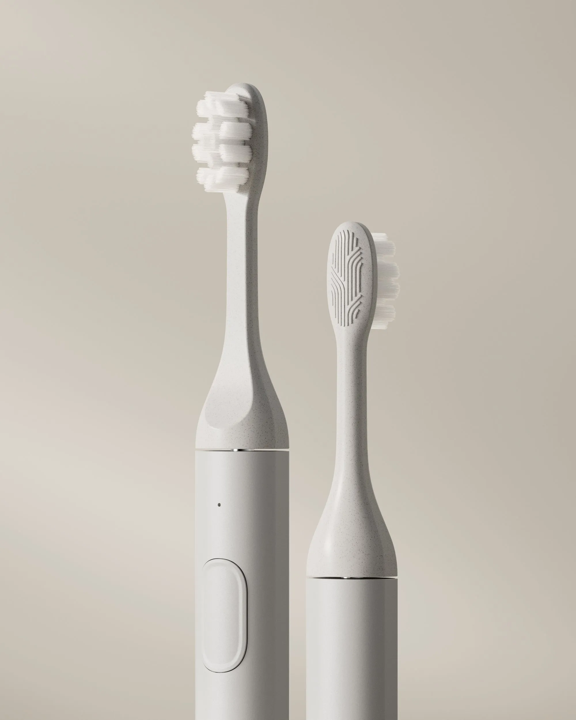 Sustainable Replacement Toothbrush Heads, Pack of 3