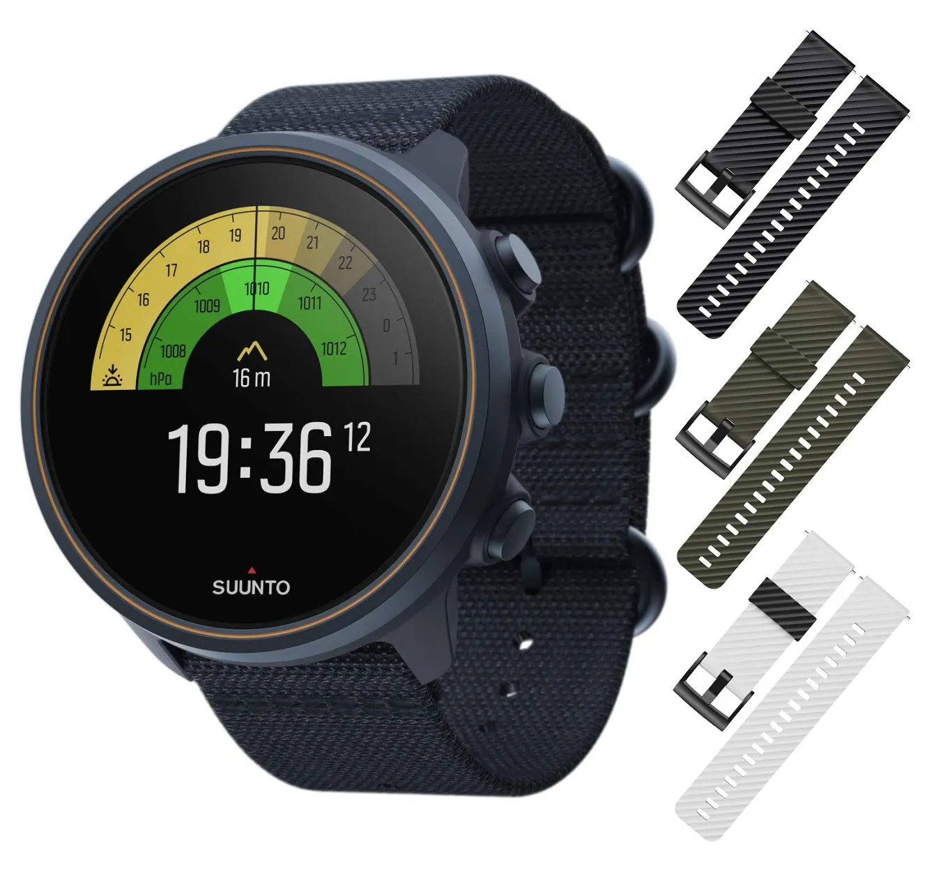 SUUNTO 9 Baro, GPS Sports Watch Smartwatch, Titanium