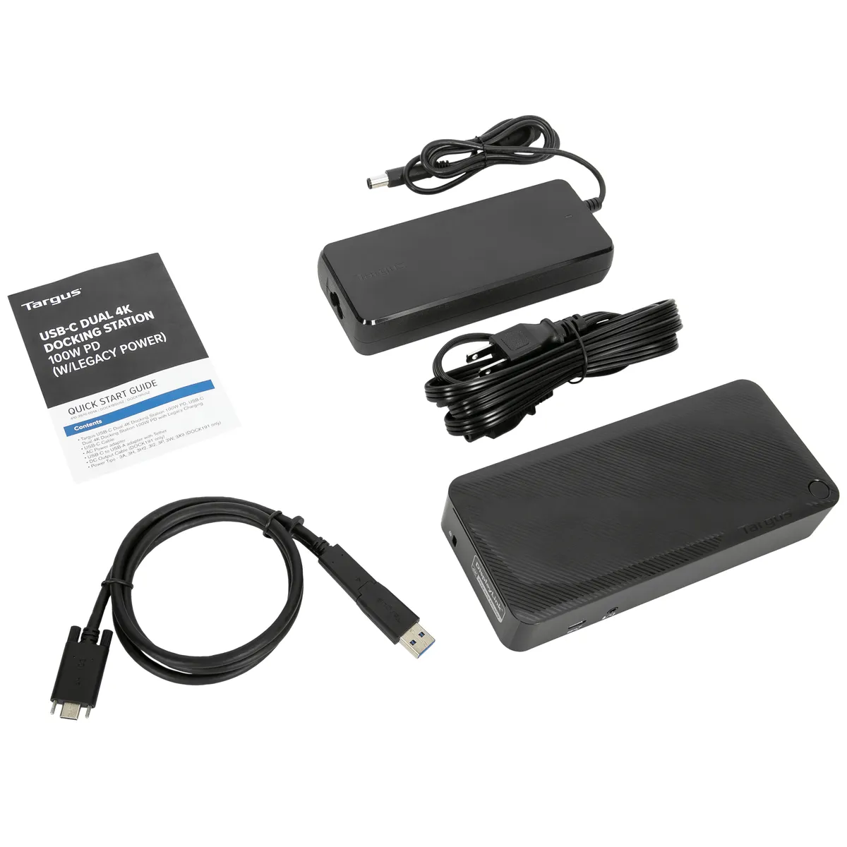 Targus USB-C Universal DV4K Docking Station with 100W Power Delivery