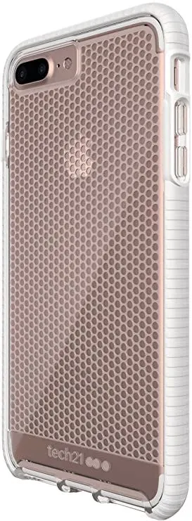 Tech 21 Evo Mesh for iphone 7/8 Plus Clear/White T21-5426