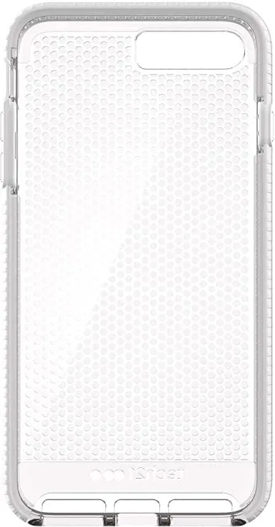 Tech 21 Evo Mesh for iphone 7/8 Plus Clear/White T21-5426