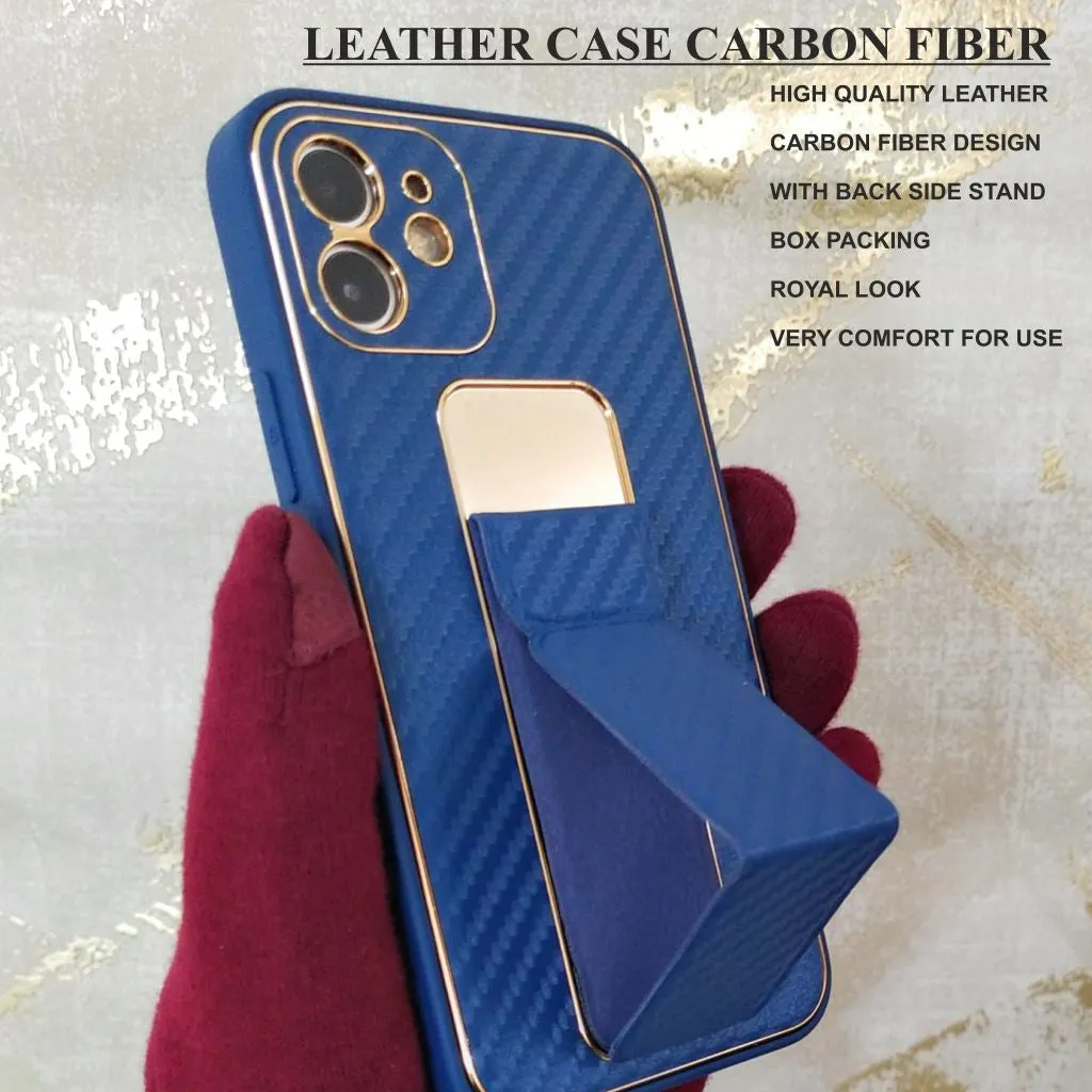 Texture Leather Hard Case For Oppo