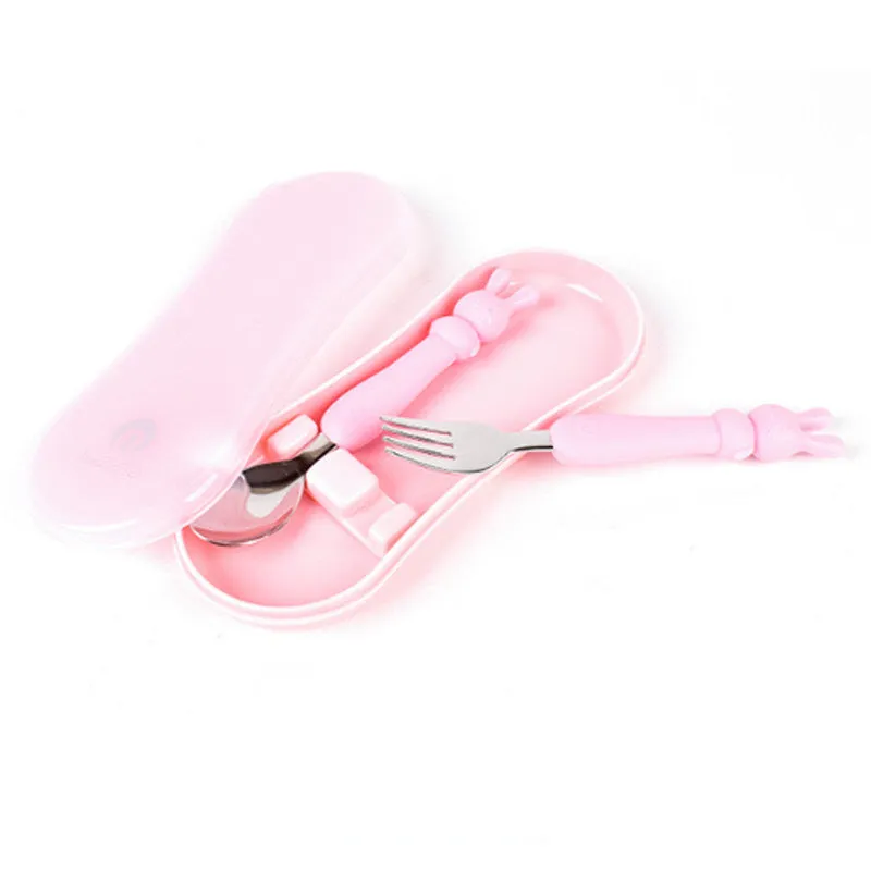 TierZero Silicone Spoon & Fork Set   Case