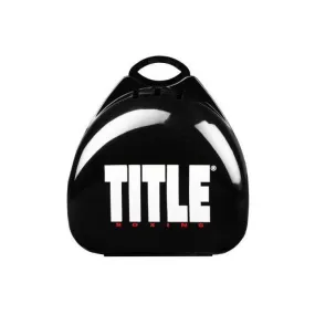 TITLE Deluxe MOUTHGUARD CASE (MPCD2) Black