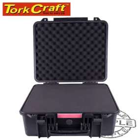 TORK CRAFT HARD CASE 462X435X225MM OD WITH FOAM BLACK WATER & DUST PROOF PLC1670