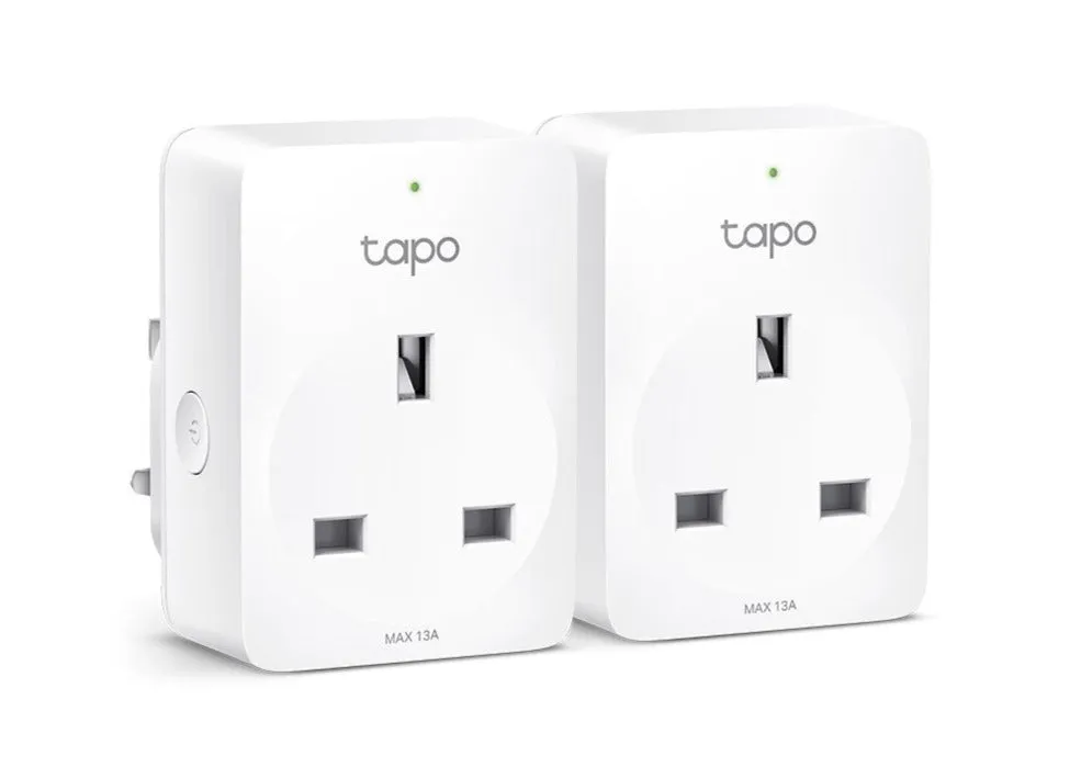 TP-Link Tapo P100 Mini Smart Wi-Fi Socket 2.4 GHz Wi-Fi networking, Bluetooth 4.2 (2件裝) (onboarding only)