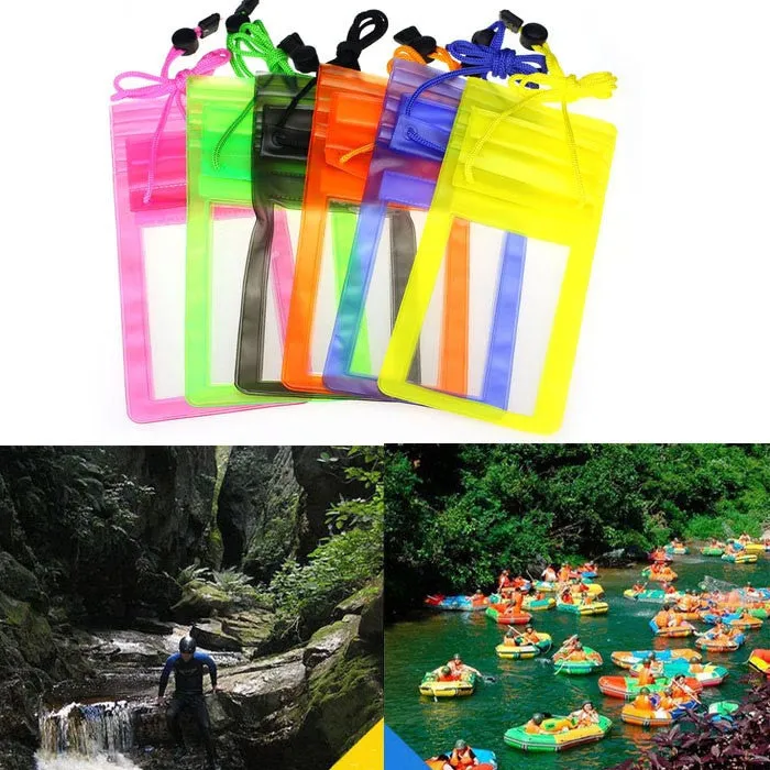 Travel Swimming Waterproof Bag Case Cover for 5.5 inch Cell Phone