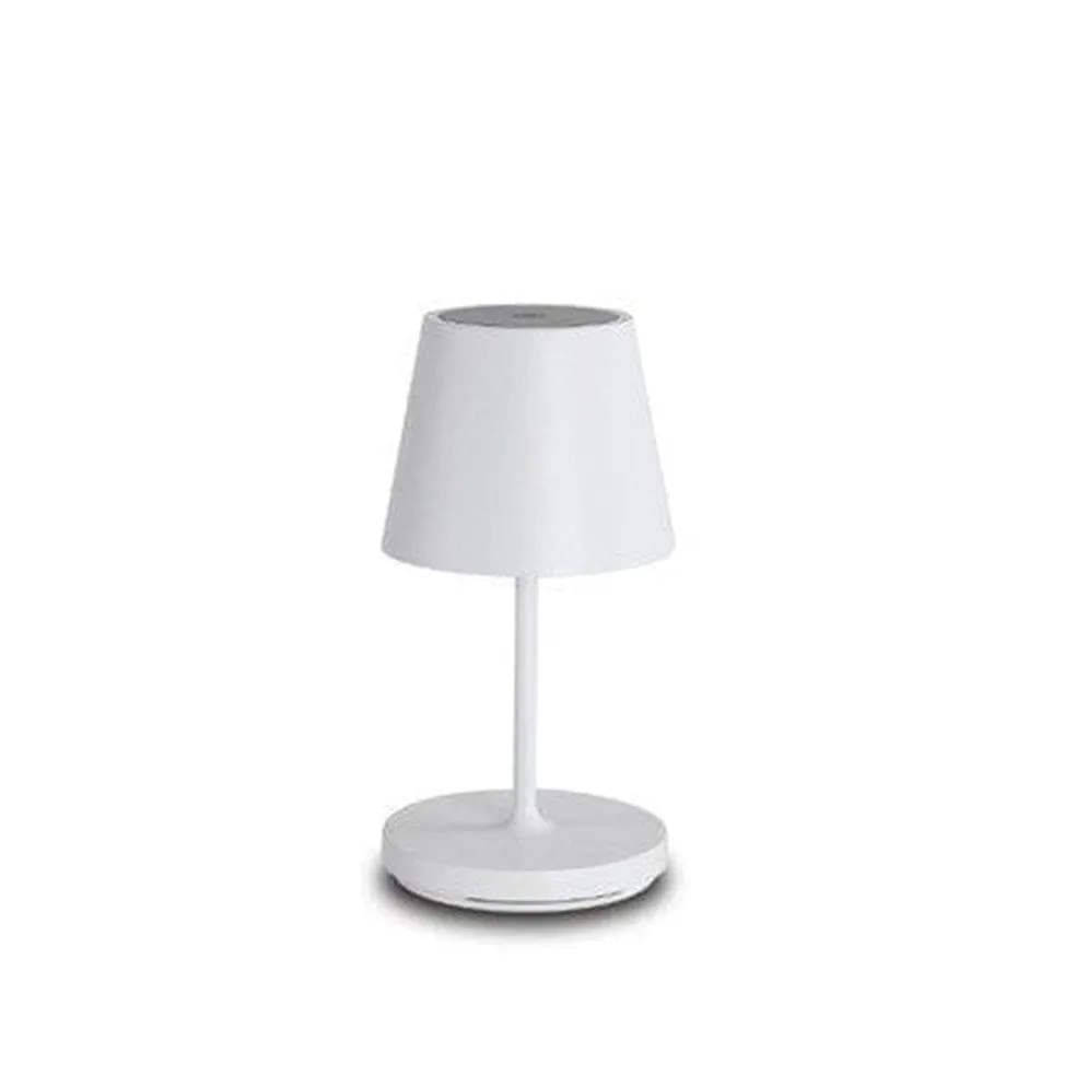 Trevi Mini Table Lamp - Aluminium & Polycarbonate Rechargeable