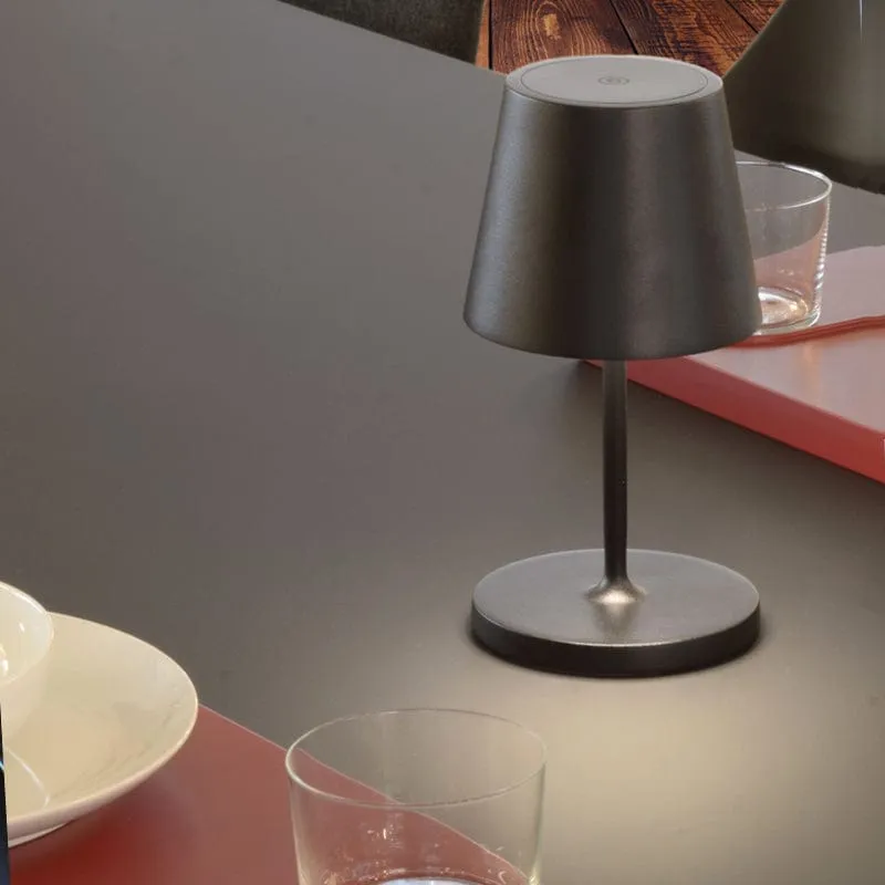 Trevi Mini Table Lamp - Aluminium & Polycarbonate Rechargeable