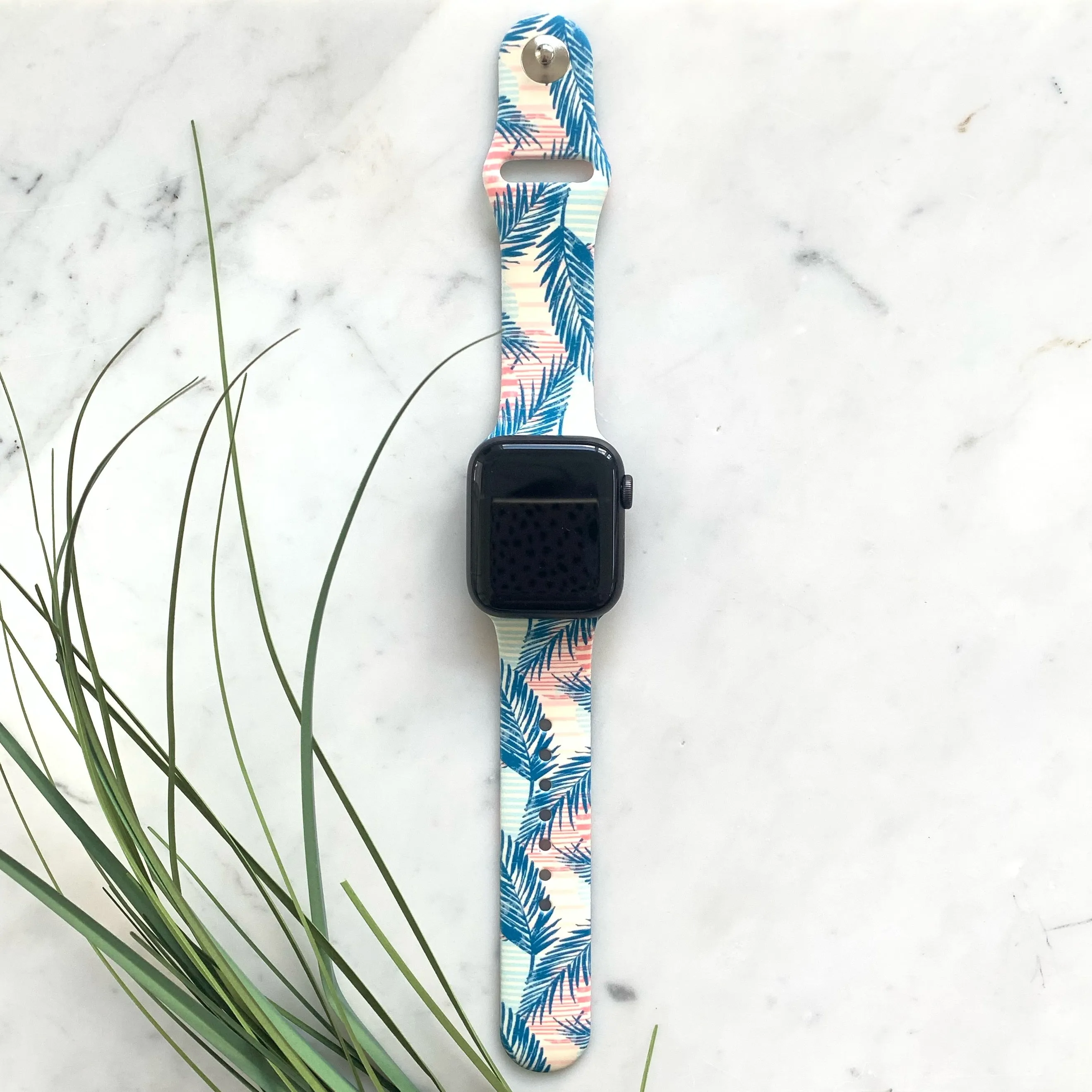 Tropical Floral Apple Watch Bands