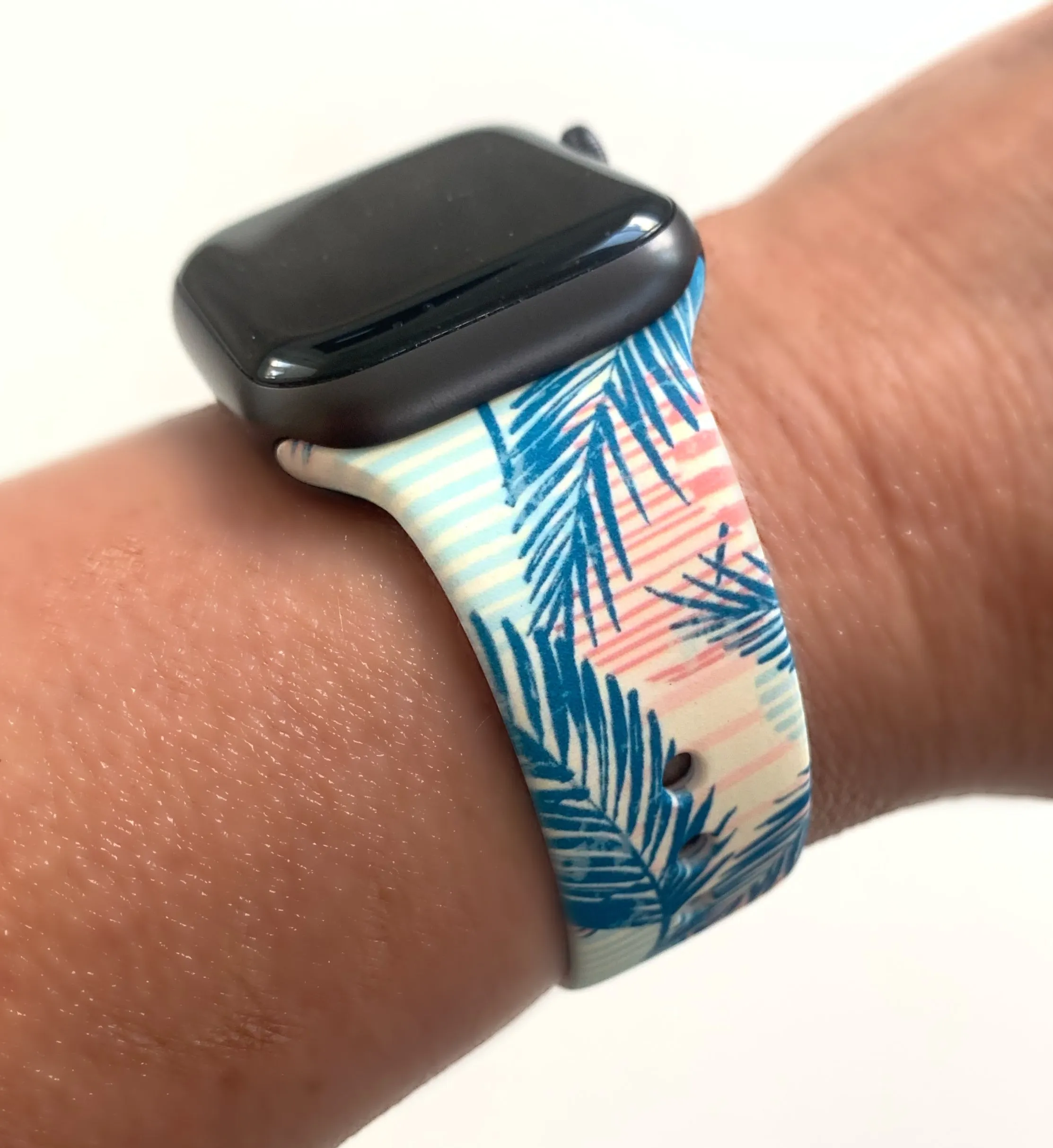 Tropical Floral Apple Watch Bands