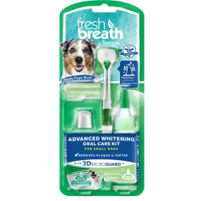 Tropiclean Fresh Breath Advanced Whitening Oral Care Kit