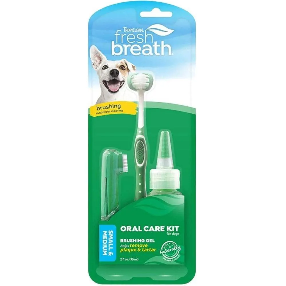 Tropiclean Fresh Breath Oral Care Traditional Kit for Puppies