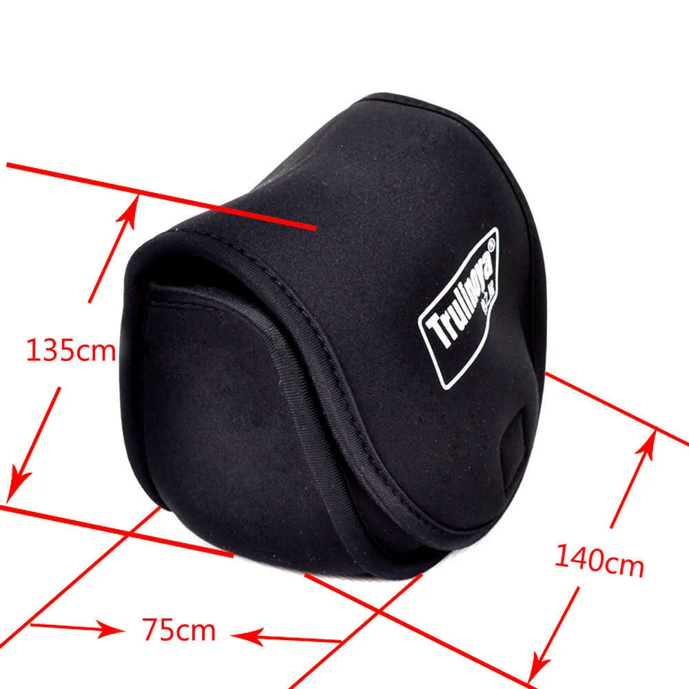 Trulinoya Fishing Reel Bag Protective Cover Spinning Reel Protective Case