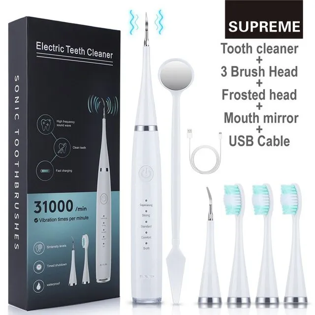 Ultrasonic Dental Scaler Teeth Whitening Electric Dental Calculus Remover Teeth Whitener Oral Care Ultrasonic Dental Cleaner 0ral irrigator