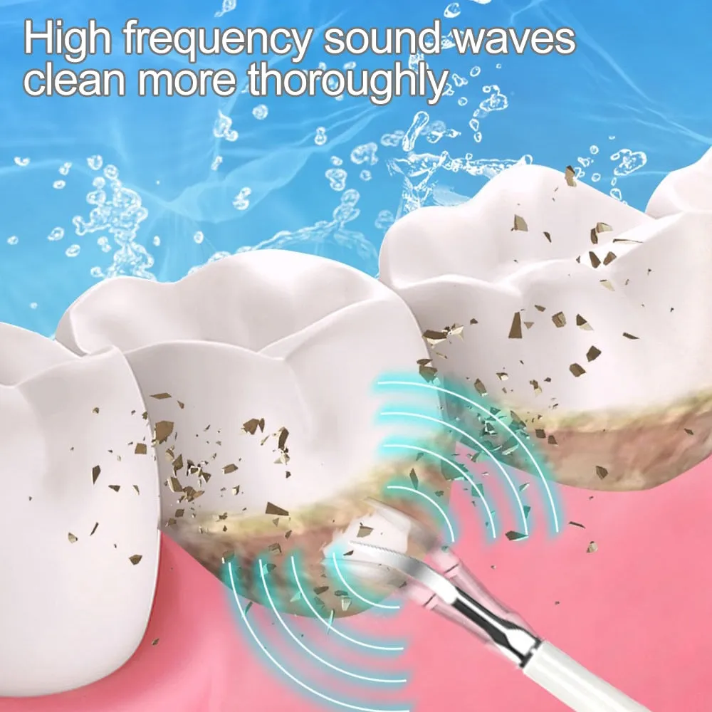 Ultrasonic Dental Scaler Teeth Whitening Electric Dental Calculus Remover Teeth Whitener Oral Care Ultrasonic Dental Cleaner 0ral irrigator