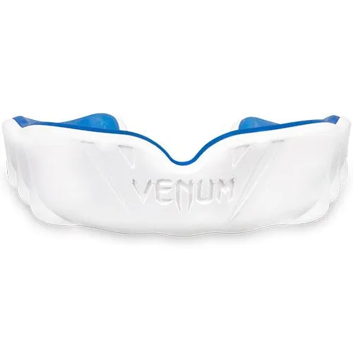 VENUM-0616 CHALLENGER SPORTS MUAY THAI BOXING MMA MOUTHGUARD Senior Age 11  Ice Blue