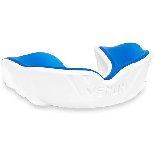 VENUM-0616 CHALLENGER SPORTS MUAY THAI BOXING MMA MOUTHGUARD Senior Age 11  Ice Blue