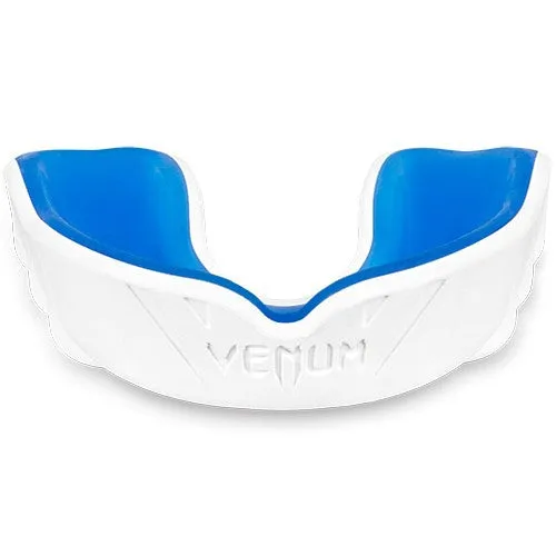 VENUM-0616 CHALLENGER SPORTS MUAY THAI BOXING MMA MOUTHGUARD Senior Age 11  Ice Blue