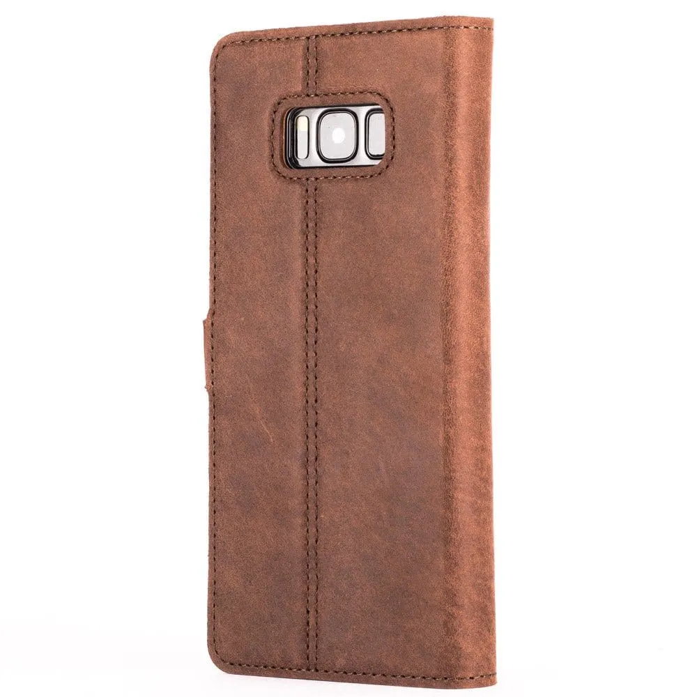 Vintage Leather Wallet - Samsung Galaxy S8 Plus