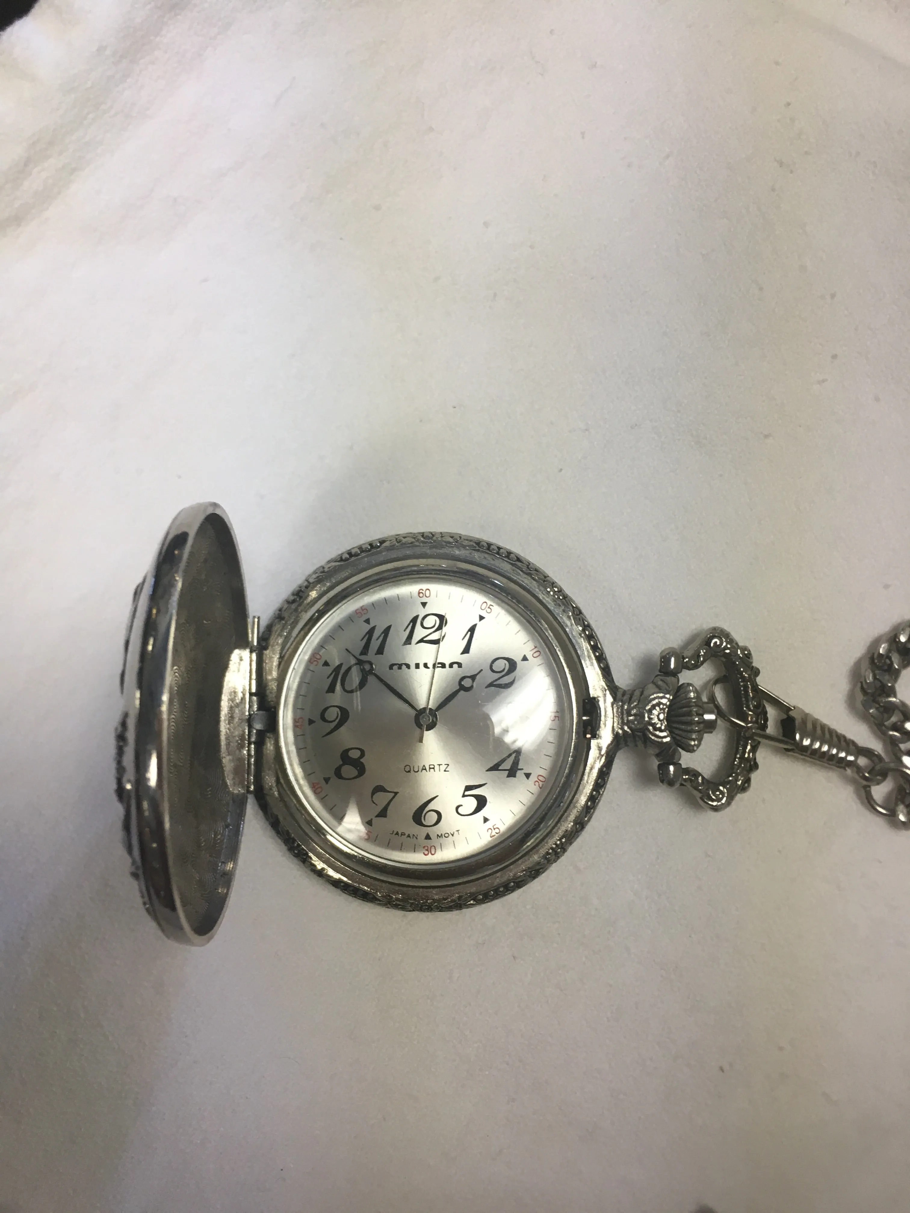 Watch  Milan Silver Pocket Watch Sterling