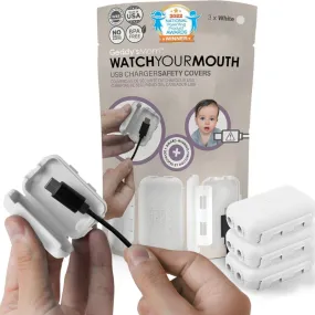 Watch Your Mouth - The Original Universal USB Charger Cover