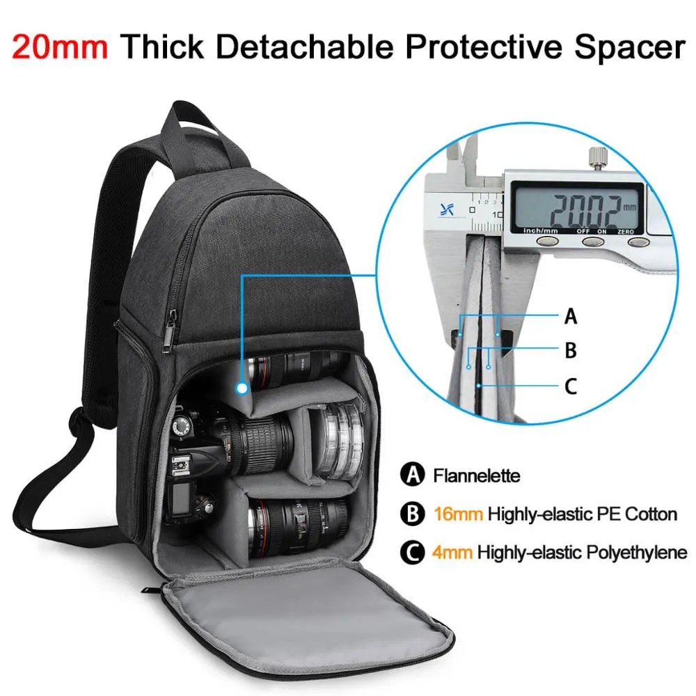 Waterproof  Camera Sling Bag