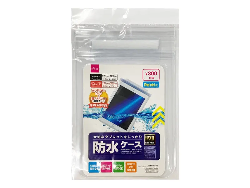 Waterproof Case -For Tablet - L28cm x W18.2cm - 11in x 7.2in-