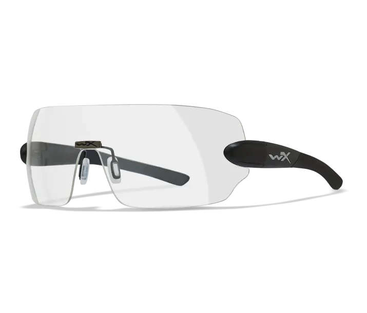 Wiley X WX Detection Sunglasses - 5 Lens Package - Matte Black Frame