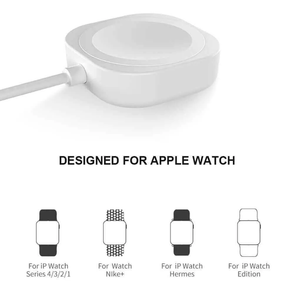 Wireless Charger Portable with Magnetic Station for Apple Watch SP