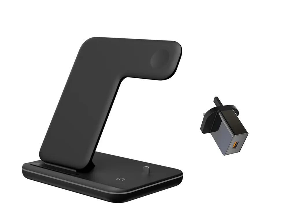 Wireless Charger - Simplicity Meets Versatility- Watch Earphone Wireless Charger 3 In 1