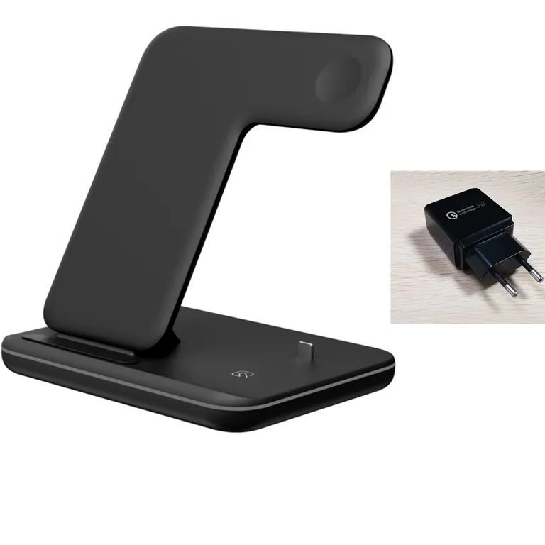 Wireless Charger - Simplicity Meets Versatility- Watch Earphone Wireless Charger 3 In 1