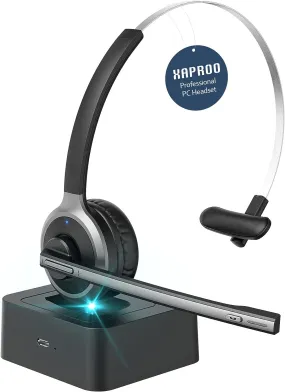 Wireless Headset, 𝟮𝟬𝟮𝟯 𝗡𝗲𝘄 Wireless 5.0 Headset with Microphone-BH617