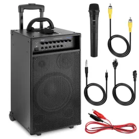 Wireless Portable Bluetooth Pa Speaker System, Built-In Rechargeable Battery, Ipod Dock, 800 Watt