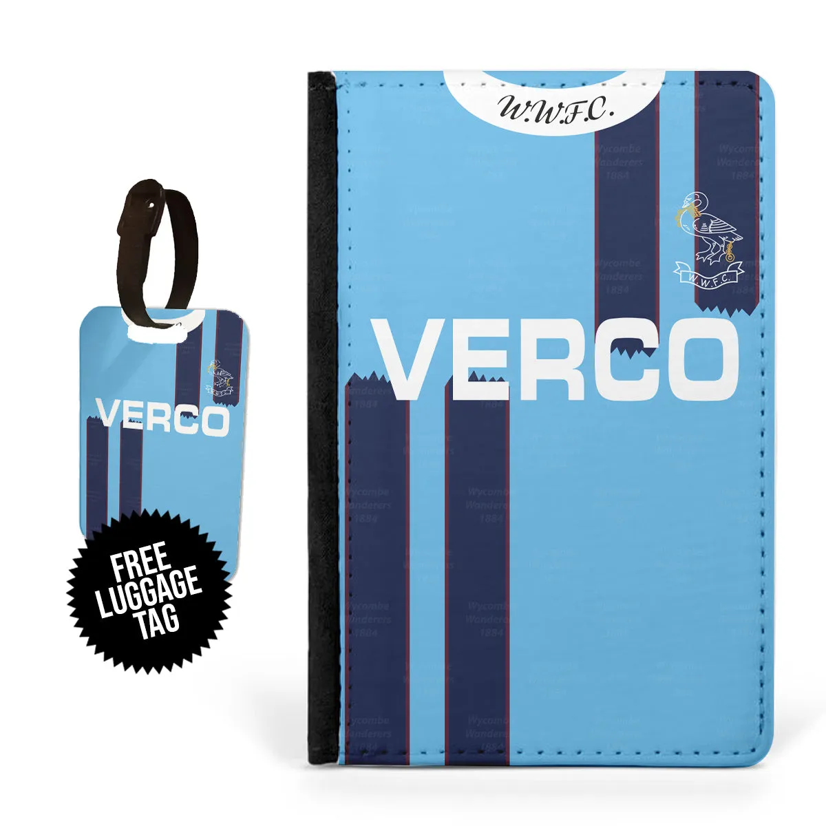 Wycombe Wanderers 1997 Home Passport Case